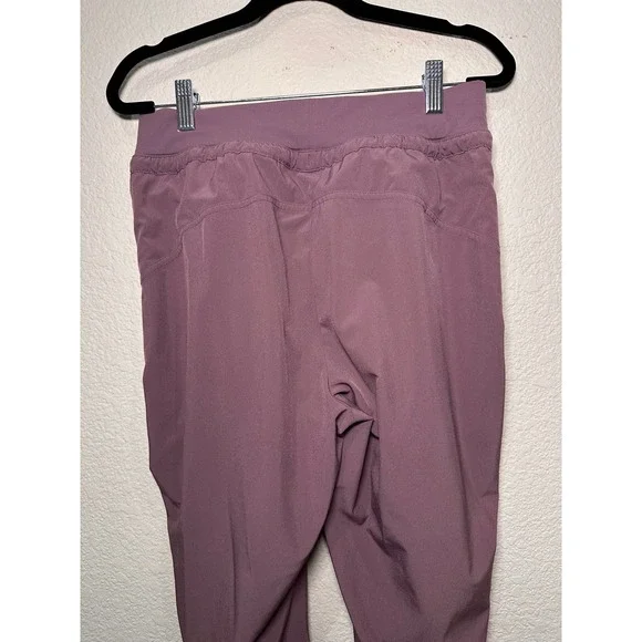 Athleta Attitude Pant Ruched Leggings Joggers Dusty Rose Size 2 - Picture 7 of 7
